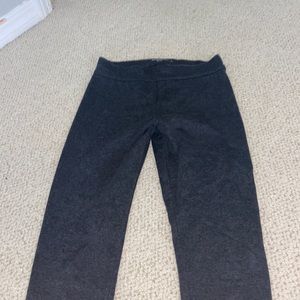 Abercrombie & Fitch dark gray cotton leggings